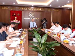 Đoàn Giám sát của Thường trực HĐND Thành phố Hà Nội về giám sát việc triển khai các dự án thoát nước, việc chống úng ngập trên địa bàn Thành phố