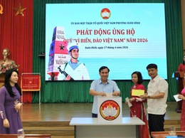 Phường Xuân Đỉnh phát động ủng hộ Quỹ “Vì biển, đảo Việt Nam”năm 2026