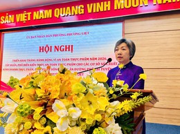 Phường Phương Liệt: Triển khai Tháng hành động vì ATTP năm 2026 và tập huấn kiến thức ATTP tuyến phố điểm Lê Trọng Tấn