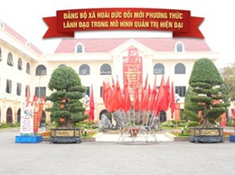 Đảng bộ xã Hoài Đức đổi mới phương thức lãnh đạo trong mô hình quản trị hiện đại