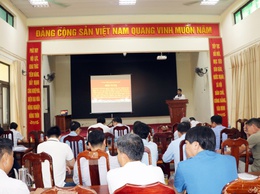 Hội nghị sơ kết 9 tháng hoạt động Trang thông tin điện tử xã Trần Phú