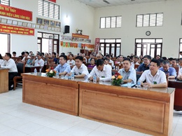 Đại hội đại biểu thành viên Hợp tác xã nông nghiệp Thủy Xuân Tiên, nhiệm kỳ 2026-2031 thành công tốt đẹp