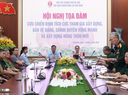 Hội nghị tọa đàm CCB xã Vân Đình góp ý xây dựng Đảng, chính quyền và nông thôn mới