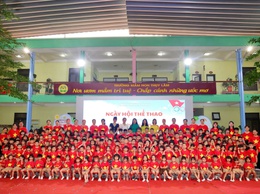 Trường Mầm non Thụy Lâm tưng bừng tổ chức Ngày hội thể thao năm học 2025–2026