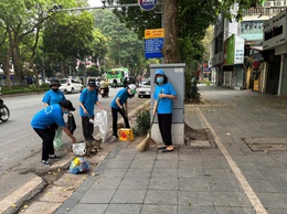 PHƯỜNG CỬA NAM DUY TRÌ TỔNG VỆ SINH MÔI TRƯỜNG SÁNG THỨ 7 HÀNG TUẦN 