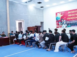 Phường Chương Mỹ tiếp tục tổ chức đăng ký nghĩa vụ quân sự năm 2026