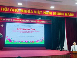 XÃ VĨNH THANH TỔ CHỨC LỚP BỒI DƯỠNG NGHIỆP VỤ CÔNG TÁC MẶT TRẬN NĂM 2026