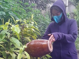 Xã Trần Phú ra quân tổng vệ sinh môi trường, diệt bọ gậy phòng chống dịch sốt xuất huyết 