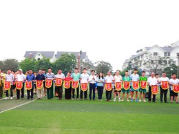 Khai mạc Giải bóng đá Vô địch phường Dương Nội năm 2026