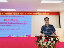 Phường Dương Nội đẩy mạnh truyền thông dự thảo Luật Thủ đô (sửa đổi)