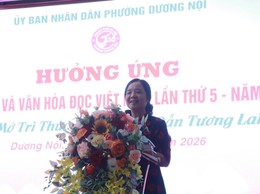 Phường Dương Nội lan tỏa văn hóa đọc hưởng ứng Ngày Sách Việt Nam 21/4