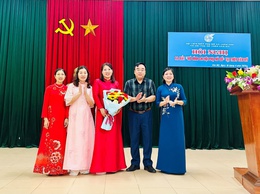 Hội nghị ra mắt mô hình “Chi hội phụ nữ số” tại thôn Văn Mỹ, xã Trần Phú