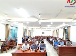 Ban quản lý đầu tư- Hạ tầng xã Kiều Phú tổ chức họp dân triển khai chính sách bồi thường, hỗ trợ GPMB Dự án xây dựng cơ sở 2 Học viện Y- Dược học cổ truyền Việt Nam