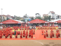 Chương trình liên hoan Trống Nghệ thuật với chủ đề 