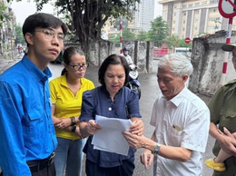 Phường Hồng Hà đẩy nhanh tiến độ giải phóng mặt bằng phục vụ dự án cầu Tứ Liên và cầu Trần Hưng Đạo