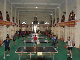 Khai mạc giải Bóng bàn xã Hồng Sơn mở rộng năm 2026