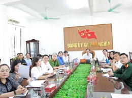 Xã Phú Nghĩa dự Hội nghị giao ban công tác quý I-2026 do Thành ủy, HĐND, UBND, Ủy ban Mặt trận Tổ quốc Việt Nam thành phố Hà Nội tổ chức