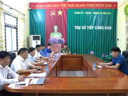 Bí thư Đảng ủy xã Phú Cát tiếp công dân định kỳ tháng 4 năm 2026