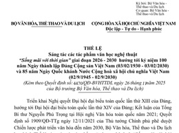Phường Phúc Lợi triển khai hưởng ứng Sáng tác các tác phẩm văn học nghệ thuật “Sống mãi với thời gian” giải đoạn 2026-2030