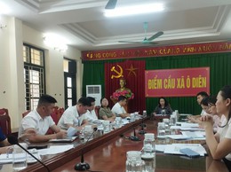 UBND xã Ô Diên tổ chức Hội nghị giao ban Quý I/2026: Tạo đà bứt phá trong công tác chuyển đổi số theo tinh thần Nghị quyết 57