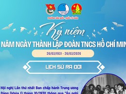 TUỔI TRẺ PHƯỜNG VĂN MIẾU – QUỐC TỬ GIÁM TỰ HÀO 95 NĂM TRUYỀN THỐNG ĐOÀN TNCS HỒ CHÍ MINH (26/3/1931 – 26/3/2026)