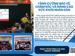 TĂNG CƯỜNG CHĂM SÓC SỨC KHỎE NHÂN DÂN TỪ CƠ SỞ
