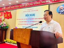 PHƯỜNG VĂN MIẾU - QUỐC TỬ GIÁM DẪN ĐẦU TIẾN ĐỘ, HOÀN TẤT TỔNG HỢP KẾT QUẢ BẦU CỬ SỚM