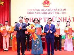 HĐND XÃ CỔ ĐÔ KHÓA XXII, NHIỆM KỲ 2026 – 2031 TỔ CHỨC KỲ HỌP THỨ NHẤT