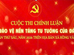 Phát động Cuộc thi chính luận bảo vệ nền tảng tư tưởng của Đảng lần thứ sáu, năm 2026