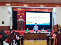 Xã Ngọc Hồi siết chặt quản lý an toàn thực phẩm tại bếp ăn trường học