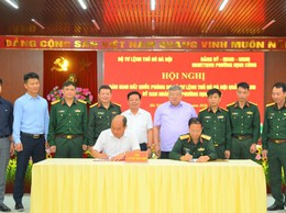 Bàn giao hơn 2.766m² đất quốc phòng để xây dựng Trường Tiểu học Định Công