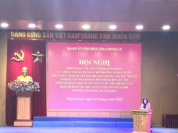 Thanh Xuân: Quán triệt Chương trình hành động thực hiện nghị quyết đại hội Đảng các cấp