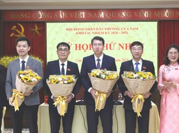 Kiện toàn các chức danh lãnh đạo HĐND, UBND phường Cửa Nam nhiệm kỳ 2026-2031