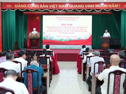 Đảng uỷ xã Phù Đổng tổ chức hội nghị giao ban công tác xây dựng Đảng quý I, triển khai phương hướng nhiệm vụ quý II/2026