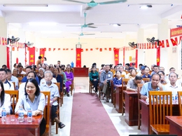 Xã Kiều Phú phối hợp tập huấn tuyên truyền các biện pháp phòng, chống bệnh Dại ở động vật trên đại bàn