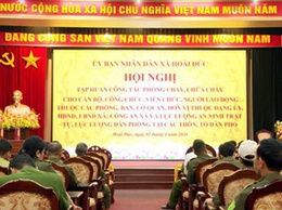 Hoài Đức: Tập huấn kỹ năng phòng cháy, chữa cháy cho cán bộ, công chức, viên chức, người lao động năm 2026