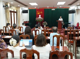 Hội nghị Ban Chấp hành Hội Chữ thập đỏ xã Thanh Oai lần thứ 2 (mở rộng)