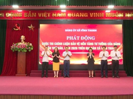 ĐẢNG ỦY XÃ VĨNH THANH PHÁT ĐỘNG CUỘC THI CHÍNH LUẬN VỀ BẢO VỆ NỀN TẢNG TƯ TƯỞNG CỦA ĐẢNG LẦN THỨ VI NĂM 2026