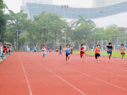 Hơn 166 vận động viên tham gia thi đấu môn Điền Kinh tại Giải thể thao học sinh phổ thông phường Từ Liêm

