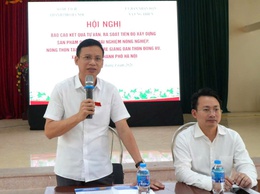 Ứng Thiên tập trung hoàn thiện mô hình du lịch trải nghiệm làng nghề Đống Vũ