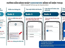 Phường Phú Thượng đẩy mạnh tuyên truyền, hướng dẫn cài đặt ứng dụng HanoiWork phục vụ chuyển đổi số