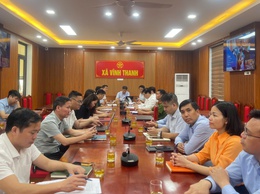 Xã Vĩnh Thanh tham dự hội nghị trực tuyến đánh giá công tác quý I, triển khai nhiệm vụ quý II năm 2026.