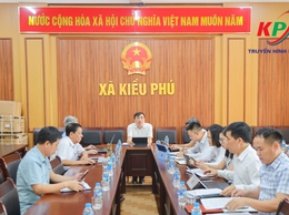 Thường trực Đảng uỷ xã đã tổ chức Hội nghị giao ban Ban Chỉ đạo các dự án trọng điểm trên địa bàn.