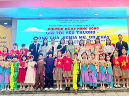 TRƯỜNG TIỂU HỌC TRẦN PHÚ TỔ KẾT HỢP TRUNG TÂM GIÁO DỤC KĨ NĂNG SỐNG ELIS TỔ CHỨC CHUYÊN ĐỀ VỚI CHỦ ĐỀ: GIÁ TRỊ YÊU THƯƠNG – CÔNG CHA, NGHĨA MẸ, ƠN THẦY NĂM HỌC: 2025 - 2026