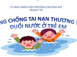 Trạm Y tế phường Chương Mỹ tăng cường truyền thông  kiến thức phòng, chống đuối nước, hướng dẫn kỹ thuật sơ cấp cứu đuối nước tại các trường học 