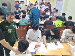 Phường Ô Chợ Dừa hoàn thành tốt nhiệm vụ đăng ký nghĩa vụ quân sự, phương tiện kỹ thuật dự bị và đăng ký DQTV năm 2026