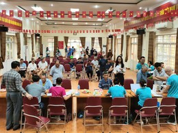 Xã Đại Thanh: Đồng loạt chi trả tiền bồi thường hỗ trợ GPMB Dự án Khu đô thị Thể thao Olympic tại 5 thôn Hữu Từ, Nhân Hoà, Siêu Quần, Quỳnh Đô, Ích Vịnh.