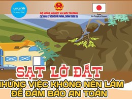CHUYÊN MỤC: MỖI NGÀY MỘT KỸ NĂNG PHÒNG CHỐNG THIÊN TAI
SẠT LỞ ĐẤT – NHỮNG VIỆC NÊN LÀM VÀ KHÔNG NÊN LÀM ĐỂ ĐẢM BẢO AN TOÀN