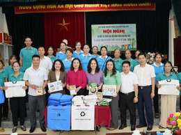 Ra mắt mô hình phân loại rác thải tại nguồn thôn Từ Thuận - xã Chuyên Mỹ