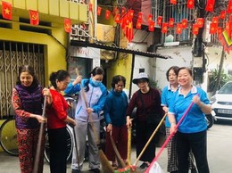 Phường Ô Chợ Dừa đẩy mạnh phong trào thi đua 